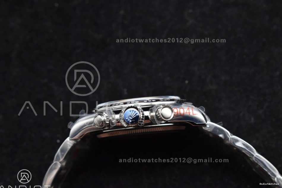 QF Daytona Braclet on 126506 Dial Stick YG V 1:1 Best Edition Breathable Ice Marker SS 791 SH4131 Blue 0814